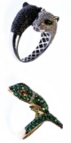 14k Gold and Gemstone Rings