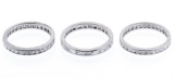 Platinum and Diamond Ring Collection