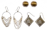 18k Gold Pierced Earring Assortment