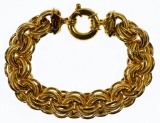 14k Gold Loop Bracelet