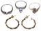 14k White Gold and Yellow Gold Jewelry Assortment