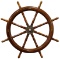Red Oak Ship Wheel