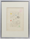 Joan Miro (French, 1892-1983) Aquatint Etching