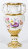 Meissen Floral Porcelain Urn