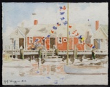 Guy Carleton Wiggins (American, 1883-1962) Watercolor on Paper