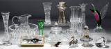 Crystal and Pressed Glass Assortment
