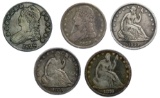 Bust and Seated 50c Assortment