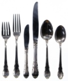 Lunt 'Modern Victorian' Sterling Silver Flatware Service