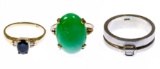 14k Gold and Gemstone Rings