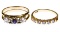 14k Gold and Gemstone Rings