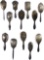 Sterling Silver Vanity Handled Brush Assortment