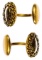 14k Gold Cuff Links