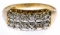 14k Gold and Diamond Ring