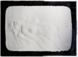 Frank Gallo (American, b.1933) 'Reclining Female Nude' Cast Paper