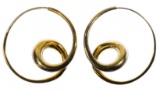 Michael Good 18k Gold Pierced Earrings