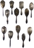 Sterling Silver Vanity Handled Brush Assortment