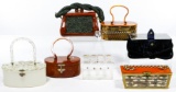 Lucite and Plastic Purse Assortment