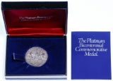 1976 Platinum Bicentennial Medal