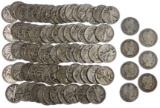 Barber and Walking Liberty 50c Assortment