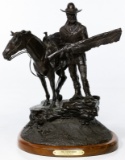 Jack Riley (American, 20th Century) 'The Pathfinder' Bronze Statue