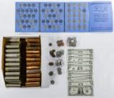 US Miscellaneous Coin and Currency Assortment