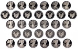 1987-S $1 Proof Silver Eagle Assortment