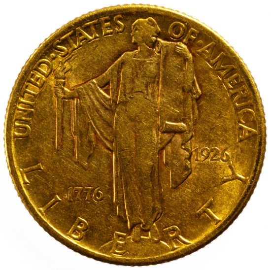1926 $2 1/2 Gold Sesquicentennial
