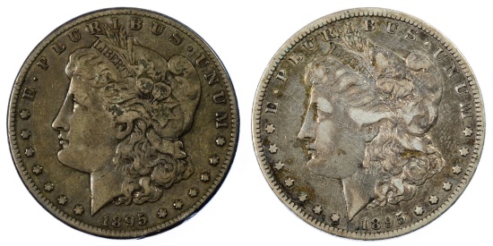 1895-O, 1895-S $1 F/VF