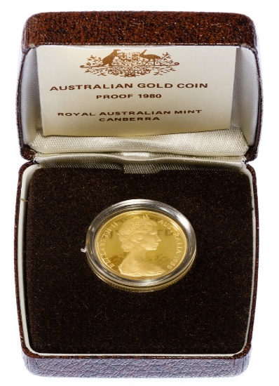 Australian: 1980 $200 Gold Proof