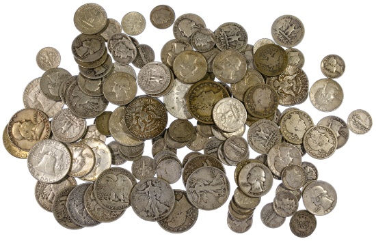 US Miscellaneous Silver Coin Assortment