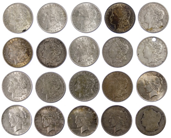 Morgan and Peace $1 Assortment