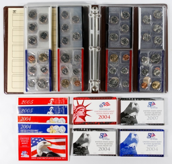 US Proof and Mint Set Assortment