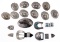 Silver Buckle Set and Concho Assortment