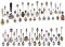 Sterling Silver and Enamel Souvenir Spoon Assortment