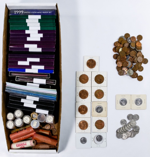 US and Canada: Coin Assortment