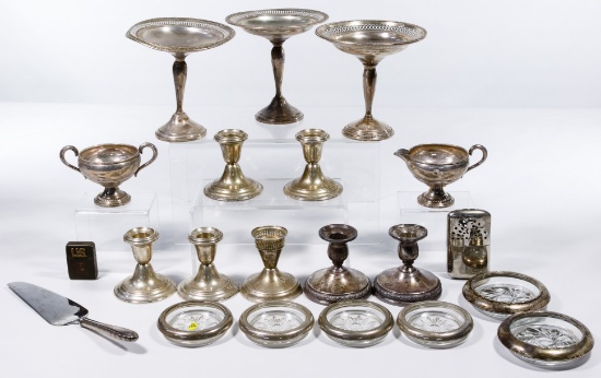 Sterling Silver Hollowware Assortment