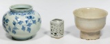 Korean White Pottery Assortment