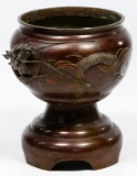 Japanese Bronze Dragon Censer