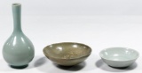 Asian Celadon Pottery Assortment