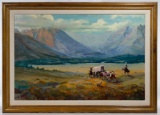 John Knowlton (American, 20th Century) Oil on Canvas