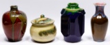 Flambe Glaze Pottery Assortment