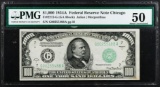 1934-A $1000 Federal Reserve Note AU-50 PMG