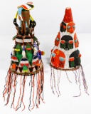 African Beaded Headdresses