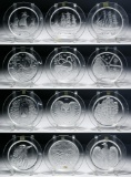 Lalique Crystal Plate Assortment
