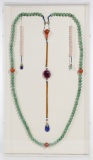 South American Jadeite Jade Wedding Necklace