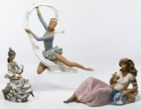 Lladro and Nao by Lladro Gres Figurine Assortment