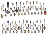 Sterling Silver and Enamel Souvenir Spoon Assortment