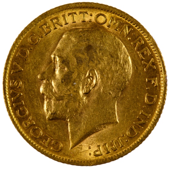 England: 1912 Gold Sovereign