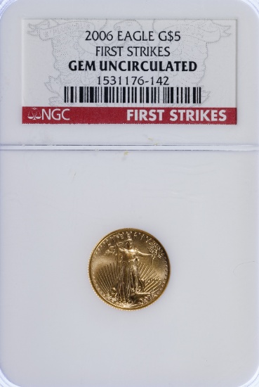 2006 $5 Gem Unc NGC