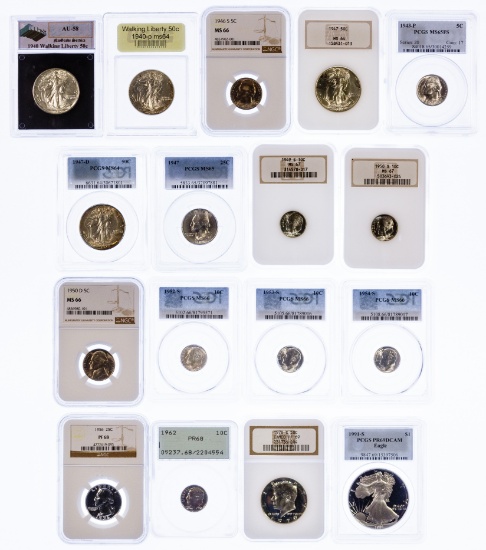 US Graded Coin Assortment